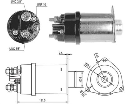 Ievilcējrelejs, Starteris MAGNETI MARELLI 940113050025