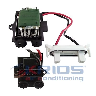 Доп.резистор, электродвигатель (вентилятор радиатора) MEAT & DORIA K109057