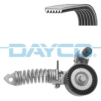 Ķīļrievu siksnu komplekts DAYCO KPV371