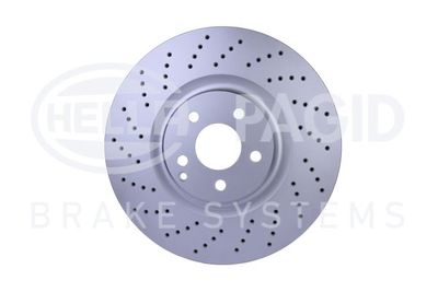 Bremžu diski HELLA PAGID 8DD 355 127-961