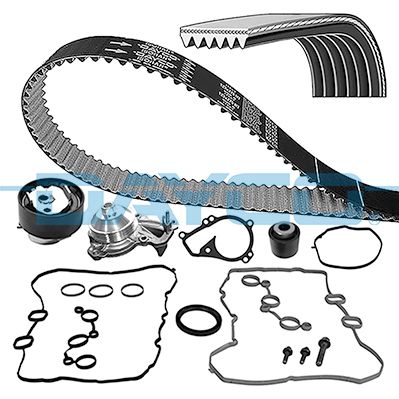 Ūdenssūknis + Zobsiksnas komplekts DAYCO KBIOWP140K