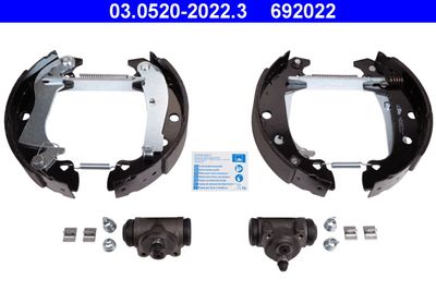 Комплект тормозных колодок ATE 03.0520-2022.3