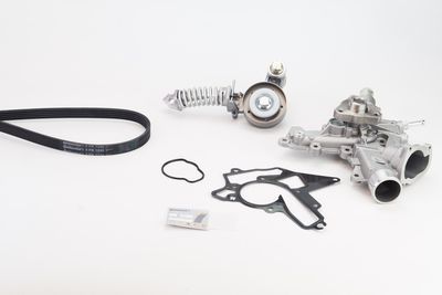 Ūdenssūknis + ķīļrievu siksnas komplekts CONTINENTAL CTAM 5PK1230WP3