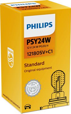 PHILIPS 12180SV+C1 Kvēlspuldze, Pagriezienu signāla lukturis