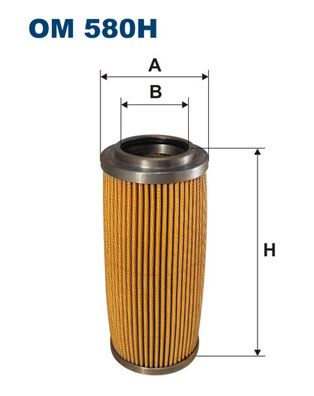 Filtrs, Hidropacēlāja sistēma FILTRON OM580H
