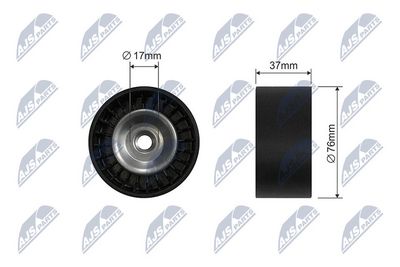 Spriegotājrullītis, Ķīļrievu siksna NTY RNK-HD-024