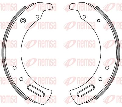 Bremžu loki REMSA 4286.00