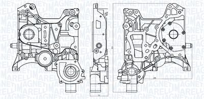 Масляный насос MAGNETI MARELLI 351516000048
