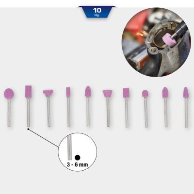 Slīpstieņu komplekts KS TOOLS BT160711
