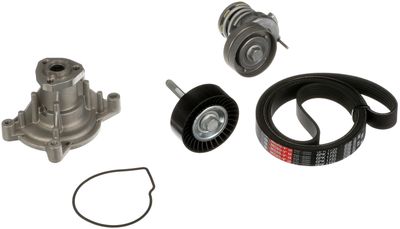 Ūdenssūknis + ķīļrievu siksnas komplekts GATES KP76PK1735