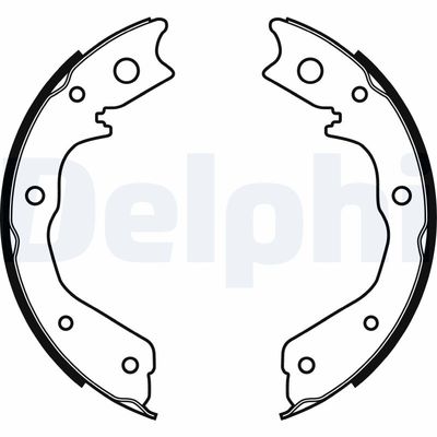 Bremžu loku kompl., Stāvbremze DELPHI LS1928