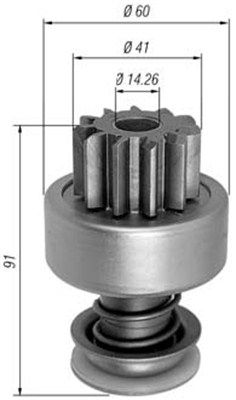 Zobrats, Starteris MAGNETI MARELLI 940113020337