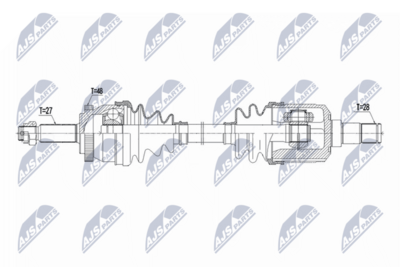 Приводной вал NTY NPW-KA-414
