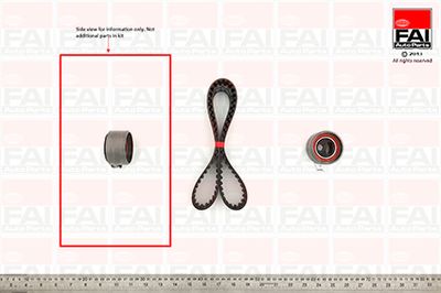 Комплект ремня ГРМ FAI AutoParts TBK464