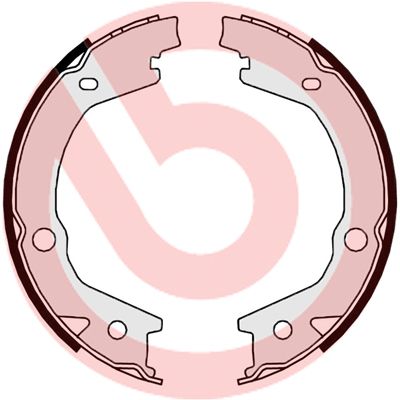 Bremžu loku kompl., Stāvbremze BREMBO S 30 530