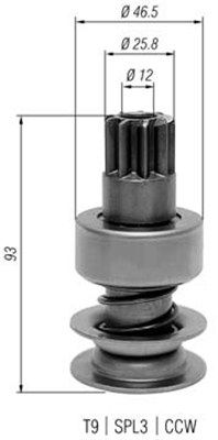 Zobrats, Starteris MAGNETI MARELLI 940113020330
