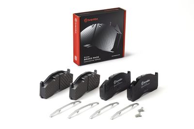 Bremžu uzliku kompl., Disku bremzes BREMBO P C7 006