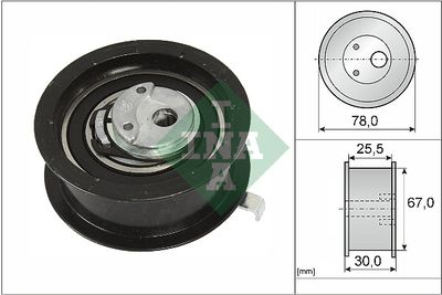 Натяжной ролик, ремень ГРМ Schaeffler INA 531 0251 30