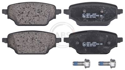 Bremžu uzliku kompl., Disku bremzes A.B.S. 35012