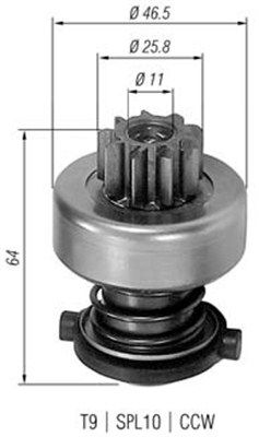 Zobrats, Starteris MAGNETI MARELLI 940113020113