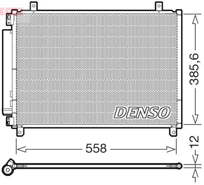 Конденсатор, кондиционер DENSO DCN47012