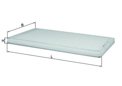 Filtrs, Salona telpas gaiss MAHLE LA 33