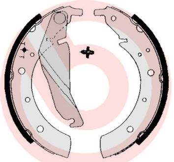 Комплект тормозных колодок BREMBO S 06 502