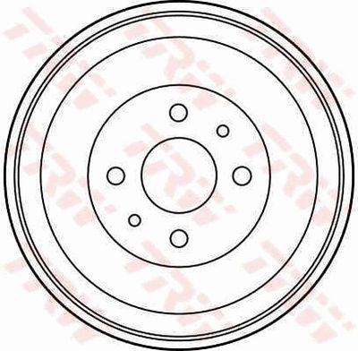 Bremžu trumulis TRW DB4183