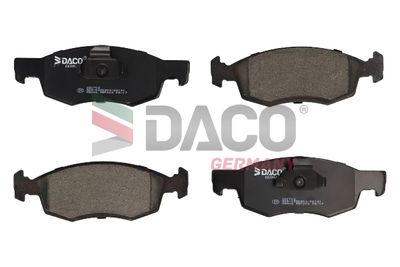 Bremžu uzliku kompl., Disku bremzes DACO 320702