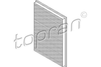 Filtrs, Salona telpas gaiss TOPRAN 108 408