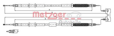 Тросик, cтояночный тормоз METZGER 11.5771