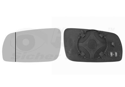 Spoguļstikls, Ārējais atpakaļskata spogulis VAN WEZEL 7625837