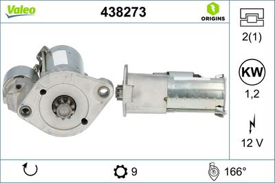 Starteris VALEO 438273