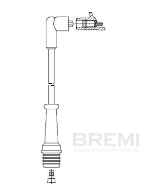 Augstsprieguma vads BREMI 630/55