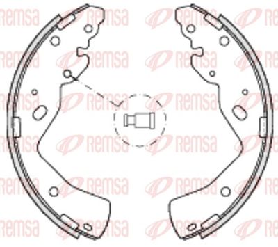 Тормозные колодки REMSA 4232.00