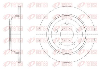 Bremžu diski REMSA 62538.00
