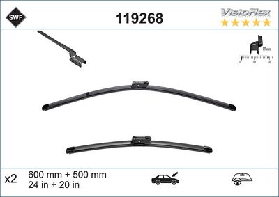 Щетка стеклоочистителя SWF 119268
