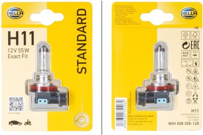 Kvēlspuldze, Tālās gaismas lukturis HELLA 8GH 008 358-128