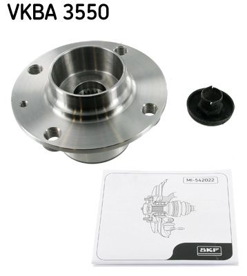 Riteņa rumbas gultņa komplekts SKF VKBA 3550