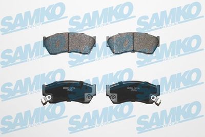 Bremžu uzliku kompl., Disku bremzes SAMKO 5SP186