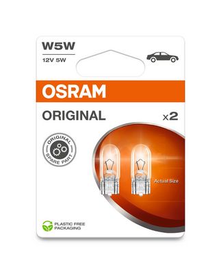 Kvēlspuldze, Pagriezienu signāla lukturis ams-OSRAM 2825-2BL