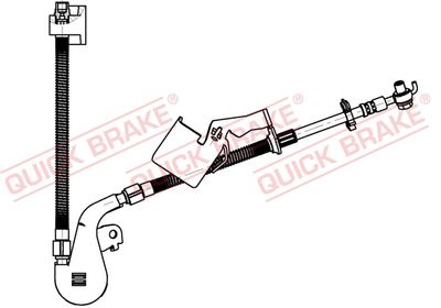 Bremžu šļūtene QUICK BRAKE 50.703X