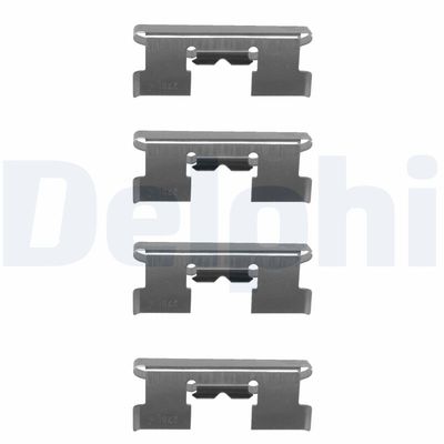 Piederumu komplekts, Disku bremžu uzlikas DELPHI LX0057