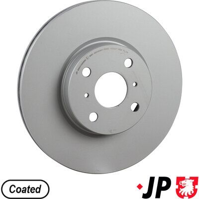 Тормозной диск JP GROUP 4863104900
