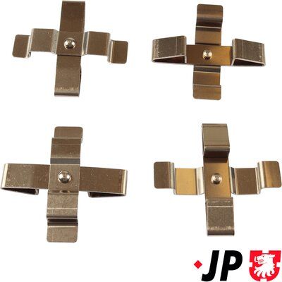 Комплектующие, колодки дискового тормоза JP GROUP 1164006910
