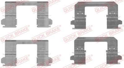 Piederumu komplekts, Disku bremžu uzlikas QUICK BRAKE 109-1736