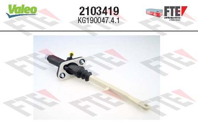 Главный цилиндр, система сцепления FTE 2103419