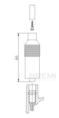Вилка, катушка зажигания BREMI 10223/1