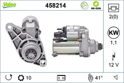 Starteris VALEO 458214