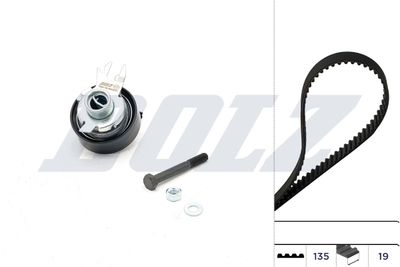 Комплект ремня ГРМ DOLZ SKD031